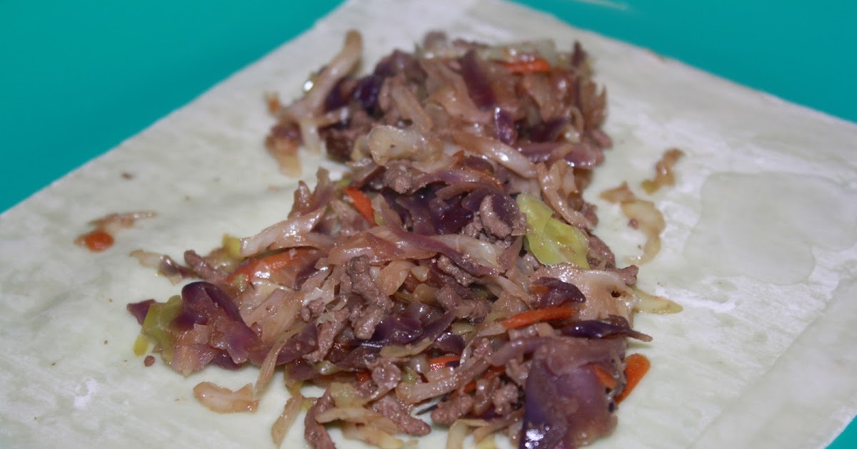 Tales of a Crafty Mommy Baked Cabbage Egg Rolls