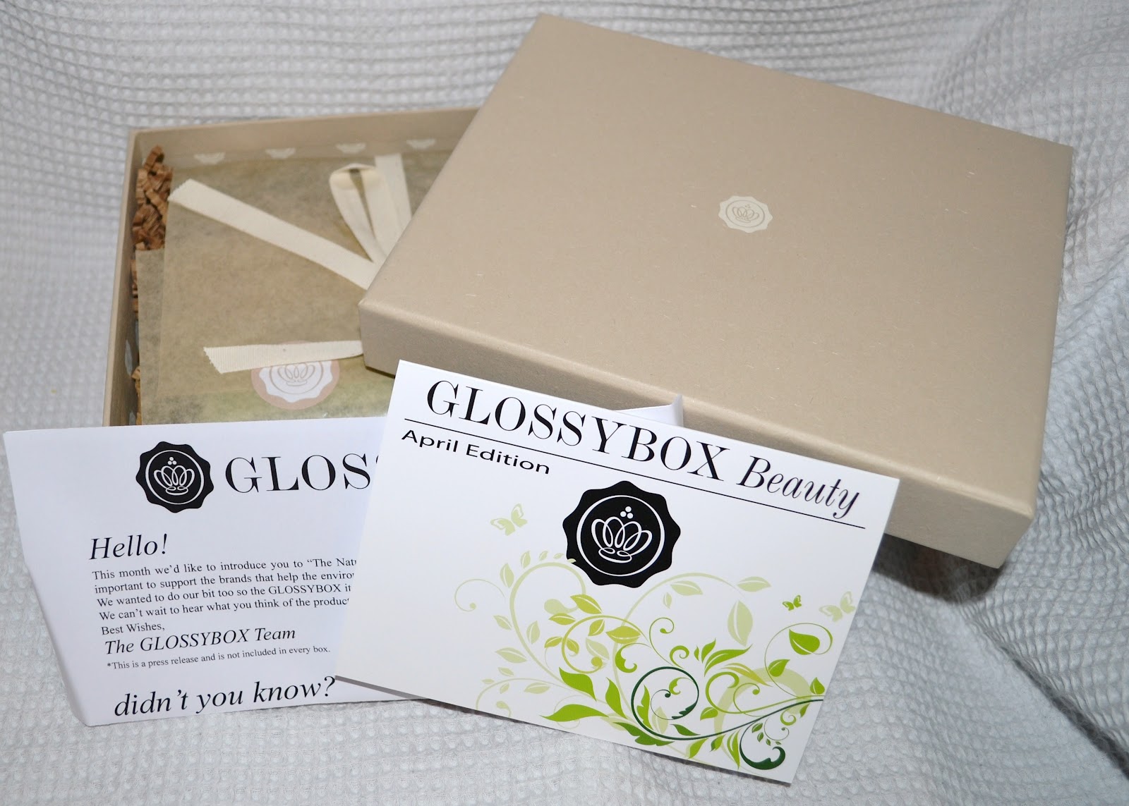 Beautifully Addicted To a Beauty Blog..... Glossy Box April