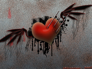 broken heart love image