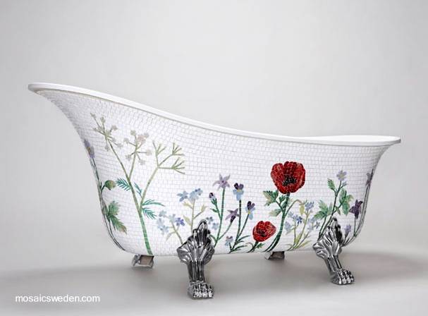 Tinas de baño decoradas ~ dikidu.com