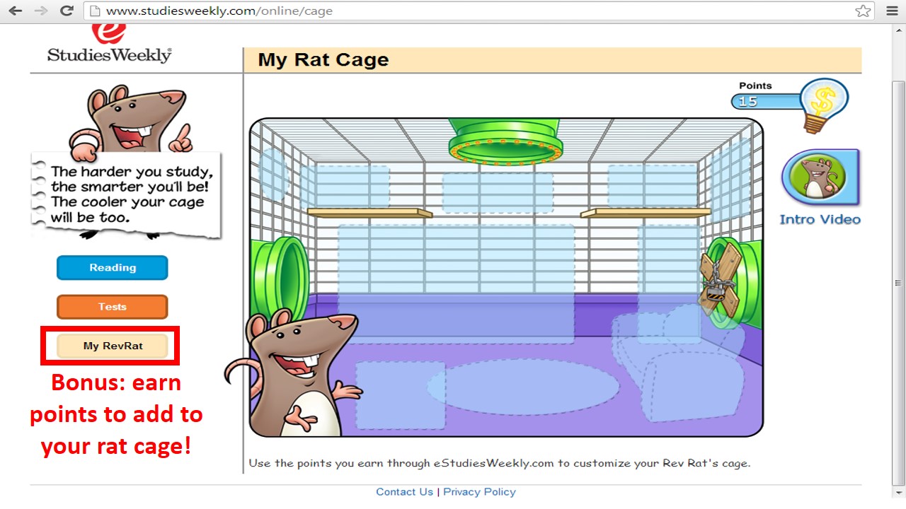Mrs. Curran's 4th Grade Class: Science Studies Weekly Homework