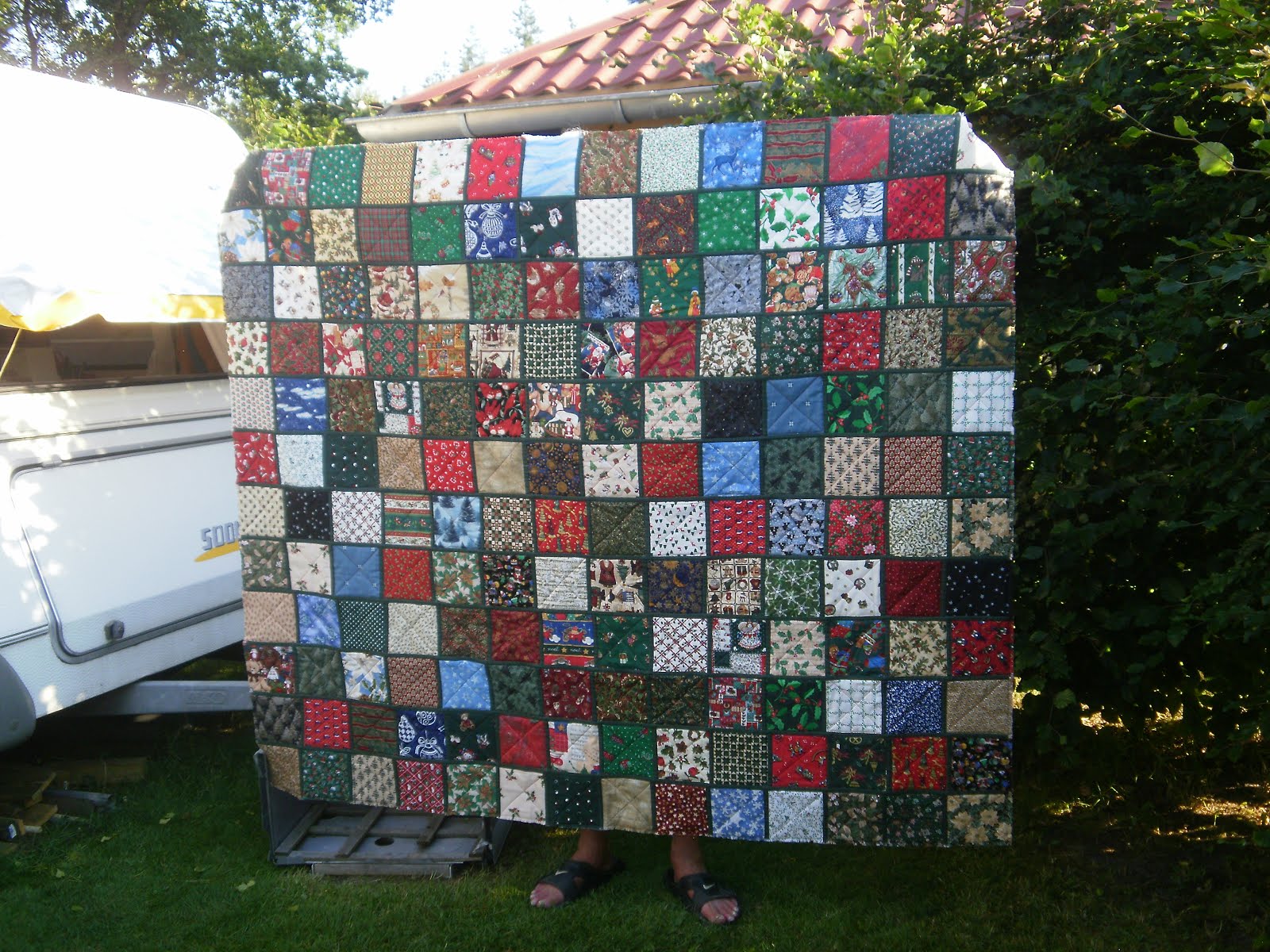 Kerstquilt Arne juli 2015