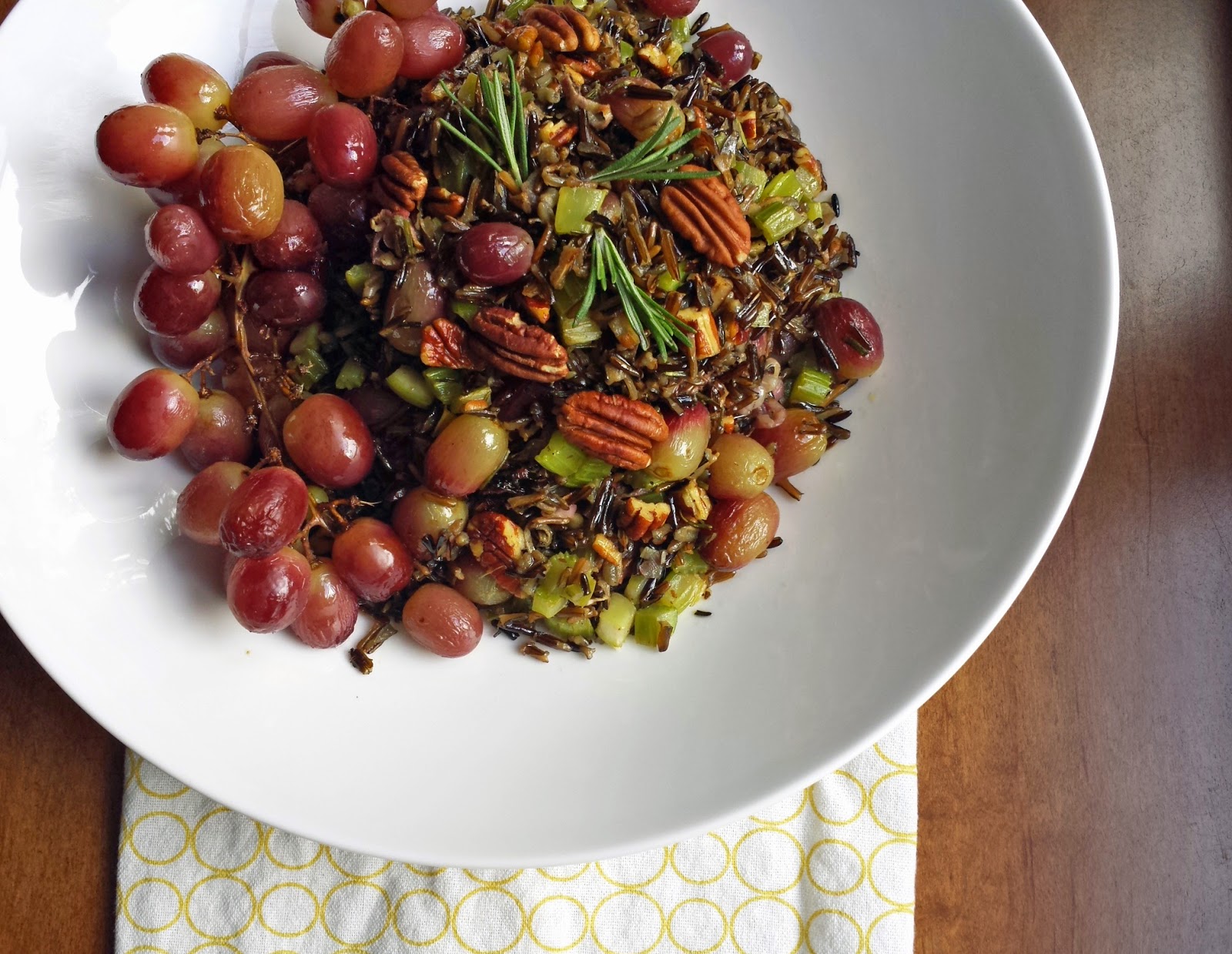 Loaves n Dishes WILD RICE & ROASTED GRAPES
