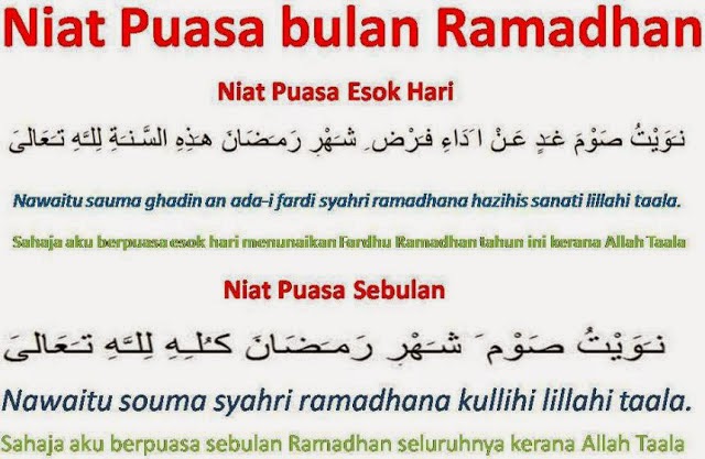 Niat Puasa Bulan Ramadhan Niat Puasa Harian Niat Puasa Bulanan Komuniti Ptt Zello Channel Lebuhraya Utara Selatan