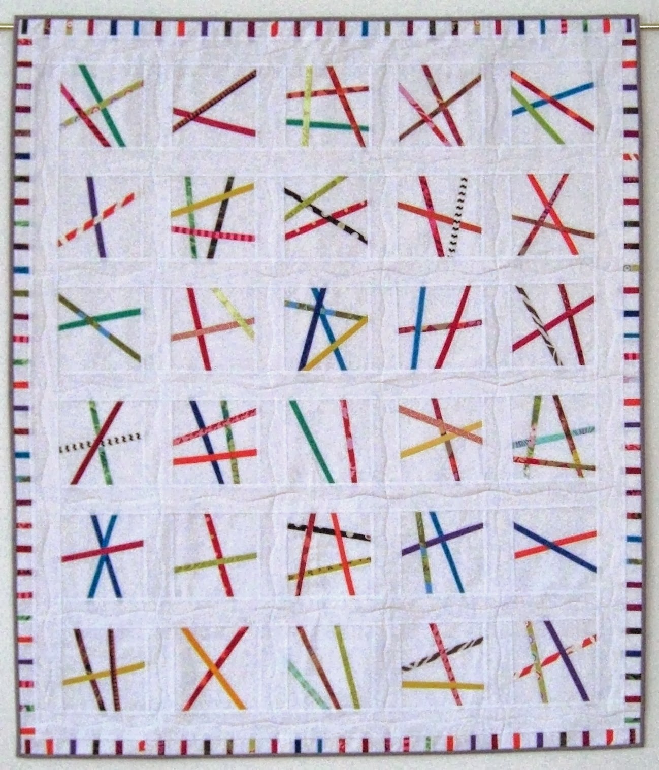 Karen Griska Quilts Modern Quilt Pattern Fine Lines