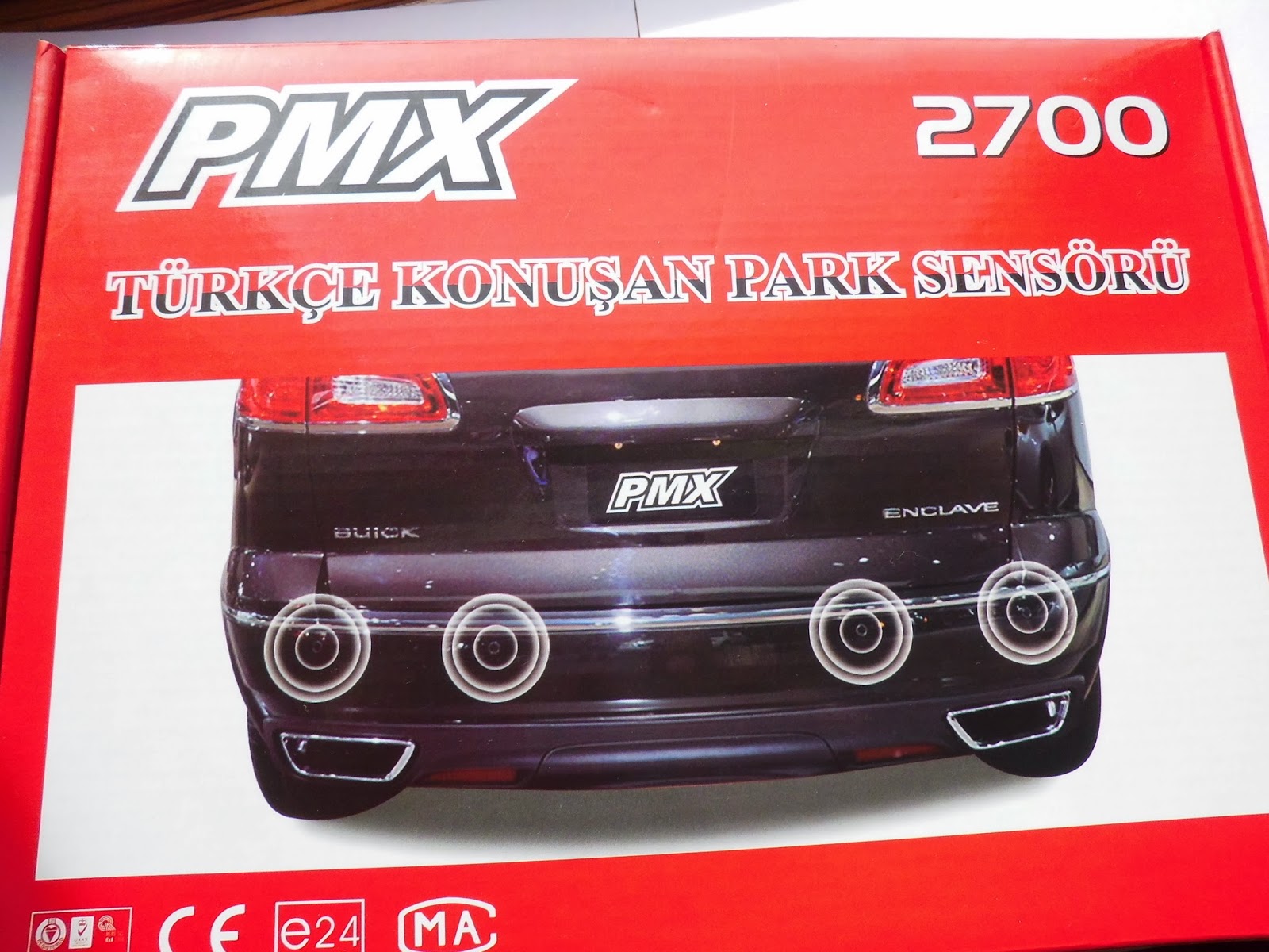 vira oto aksesuar turkce konusan ekranli sesli park sensoru model pmx 2700 20 cm den 2 5 metreye kadar olcum imkani