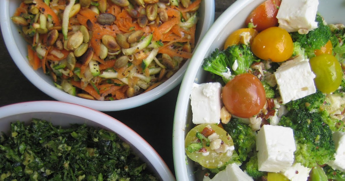 Blue Kale Road Salad Days Kale Herb, Broccoli Tomato Feta and Carrot