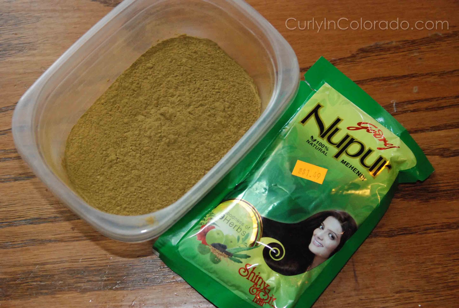 Godrej Nupur Henna Review - Curly in Colorado