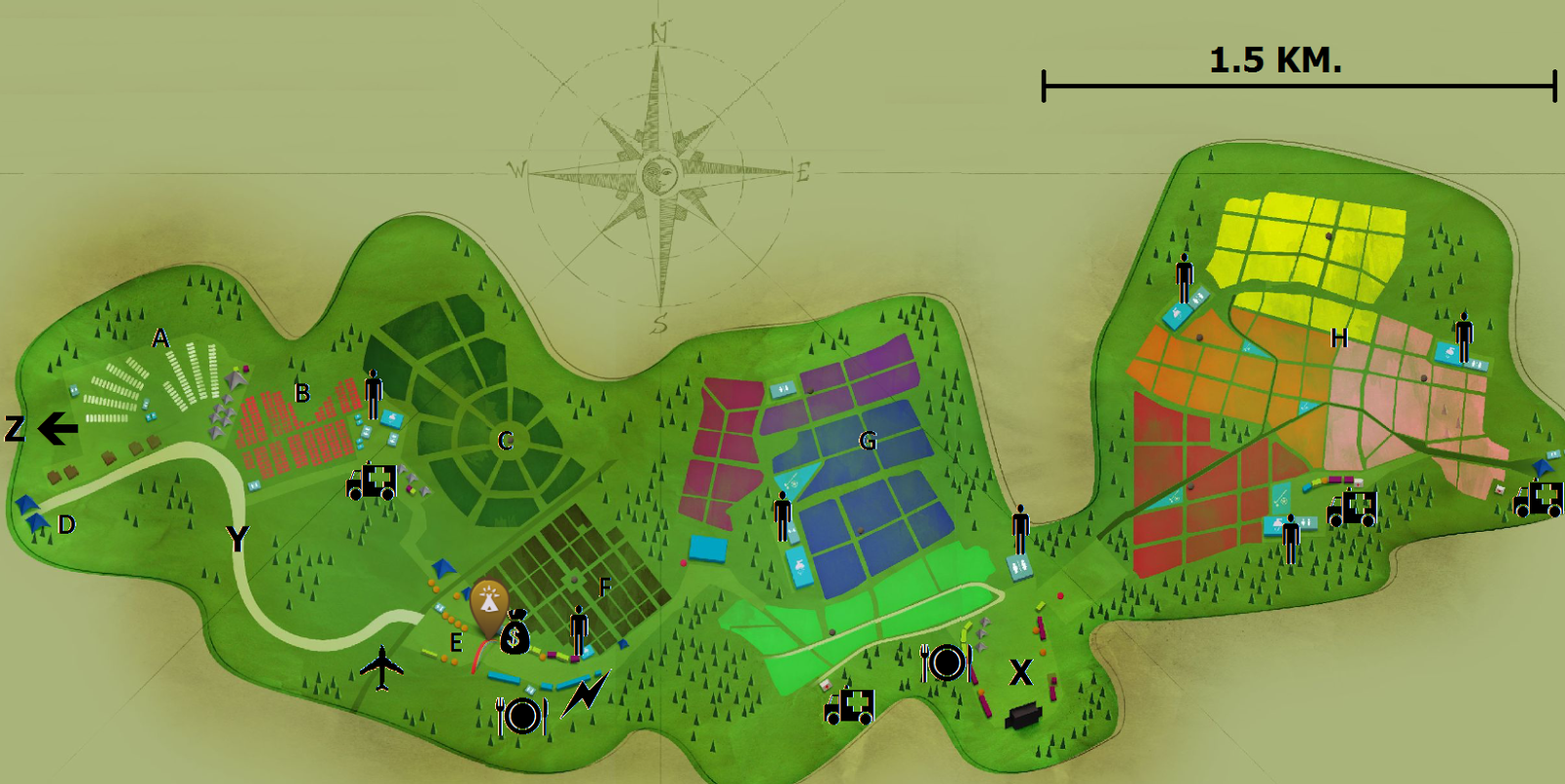 Tomorrowland Como es Dreamville? Dudas...? Mapas y/o Croquis, para que