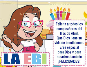 Cumpleañeros del Mes de ABRIL