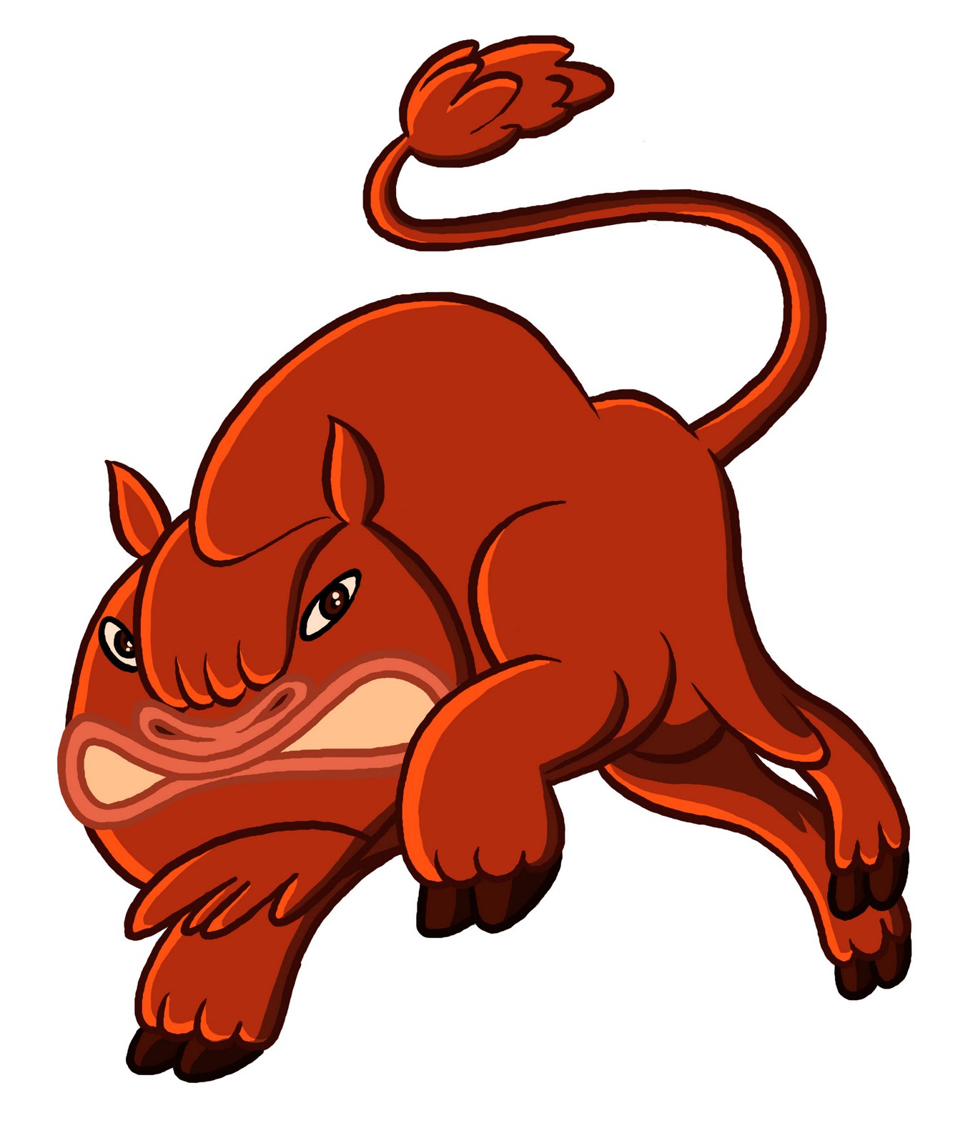 angry bull logo