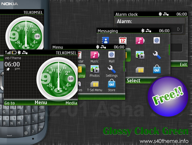 Nokia Asha E63 Theme