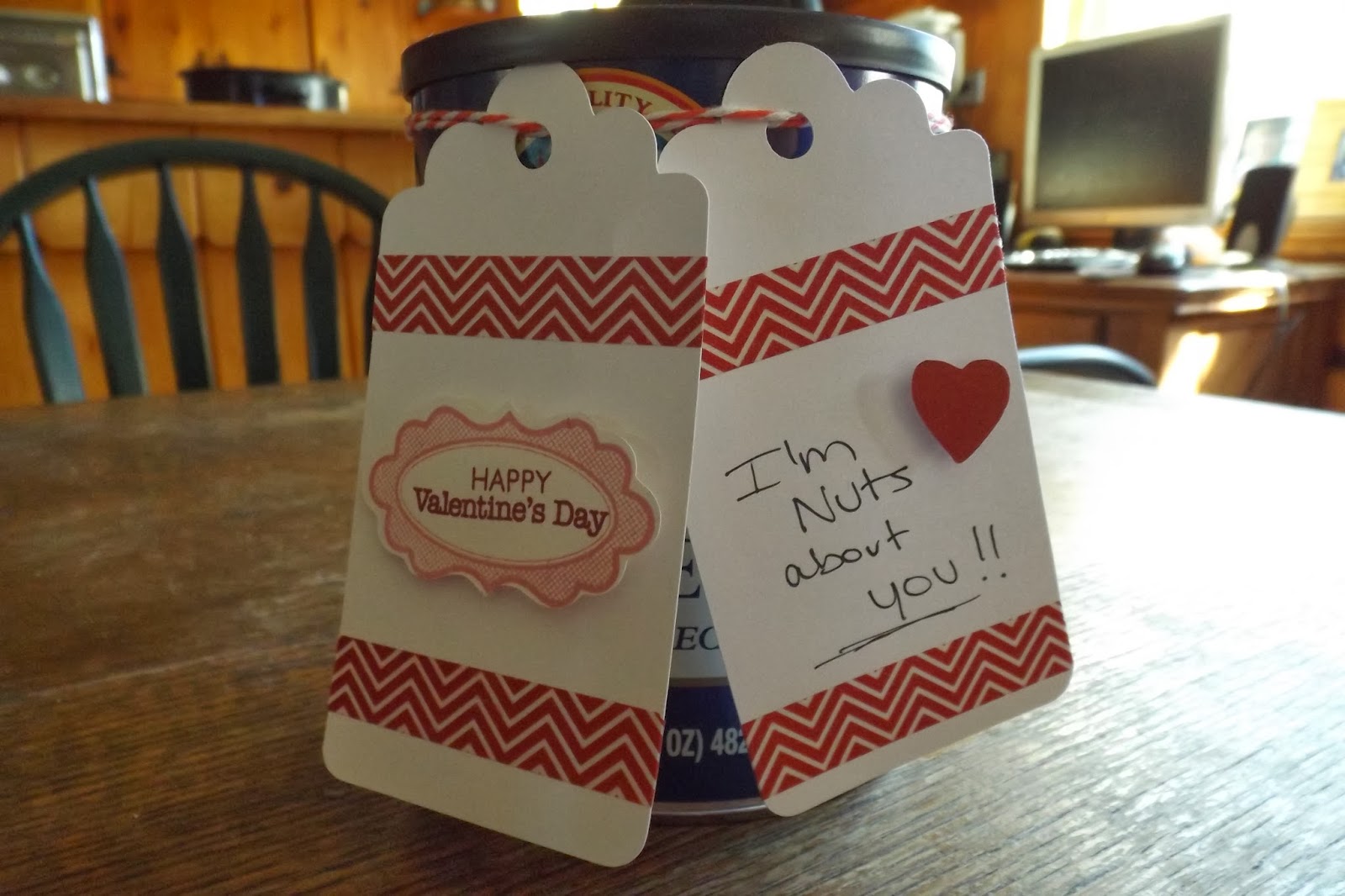 Lauren Loves To Scrap I'm Nuts About You Valentine's Day Gift Idea