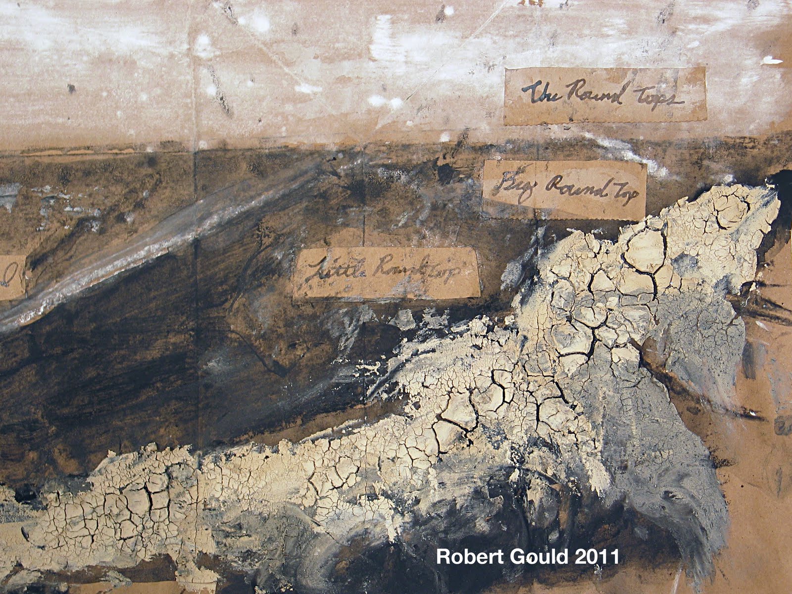 Robert Gould Gettysburg "Fish Hook" Drawings