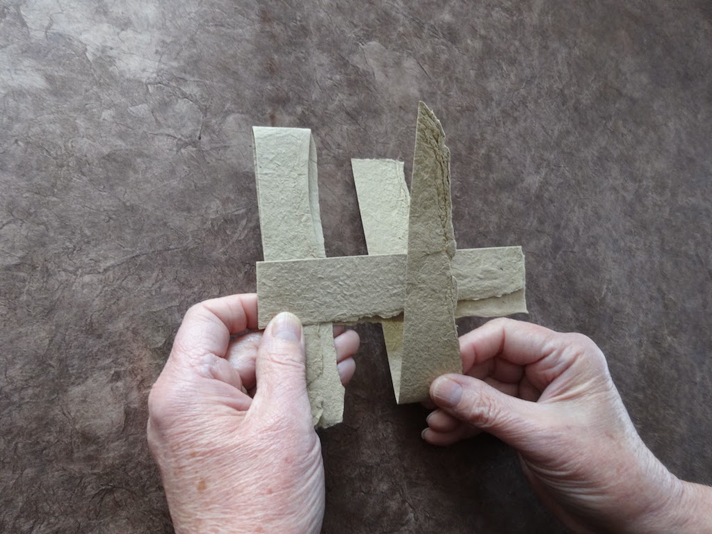 Make a Paper St. Brigid's Cross