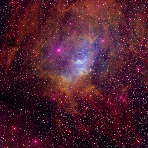 NGC 7635, the Bubble Nebula