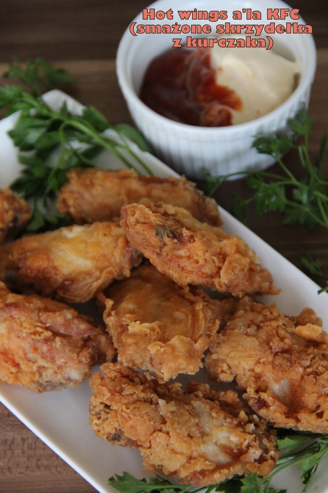 Hot wings a'la KFC (smażone skrzydełka z kurczaka)