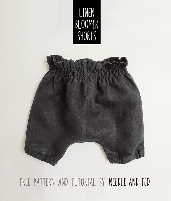 Linen Bloomer Shorts Tutorial Sew Pretty Sew Free Bloglovin’