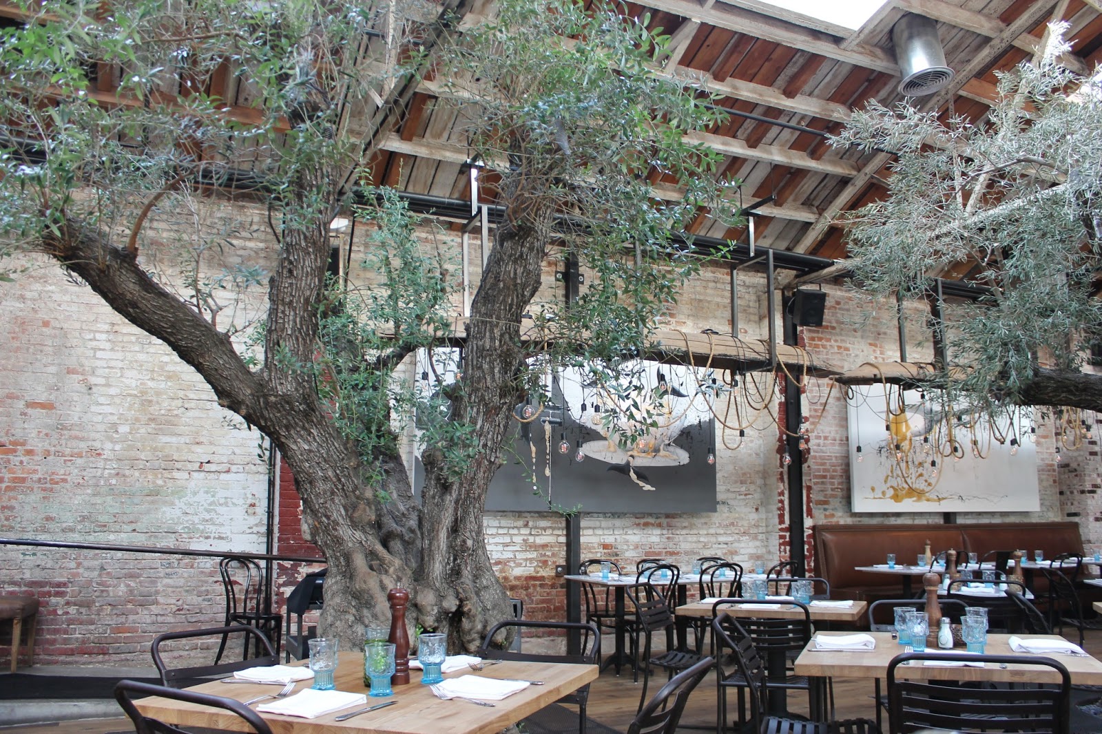 Indoor tree Restaurant Warehouse Indoor tree, Tree restaurant, Indoor outdoor