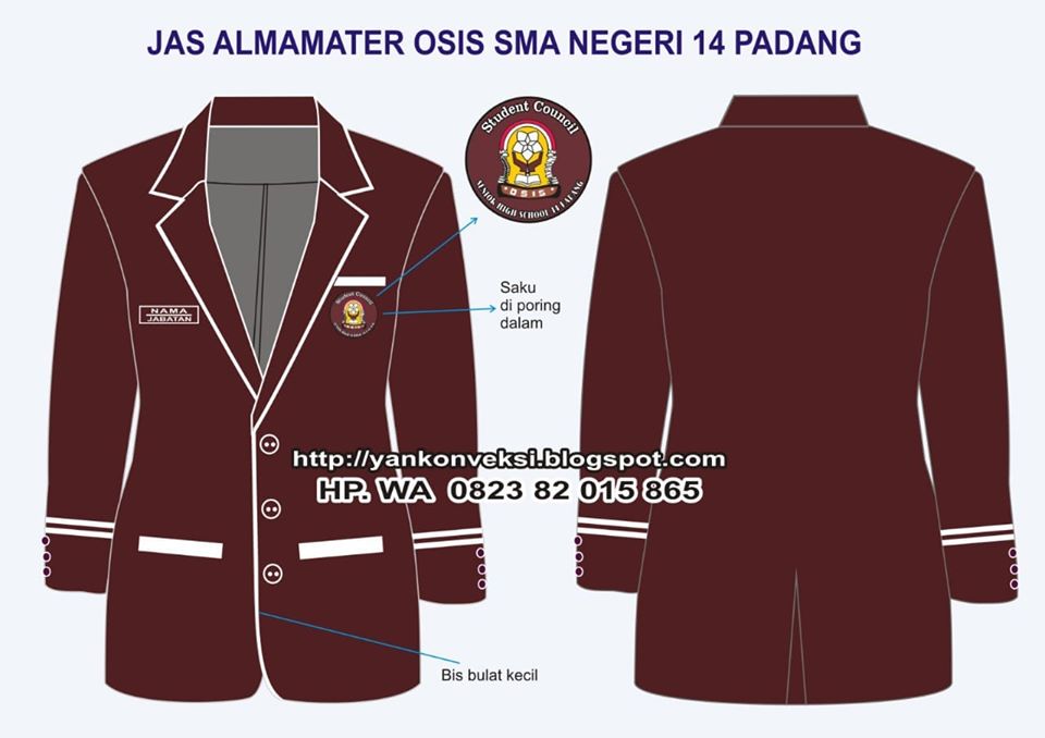 JAKET ALMAMATER