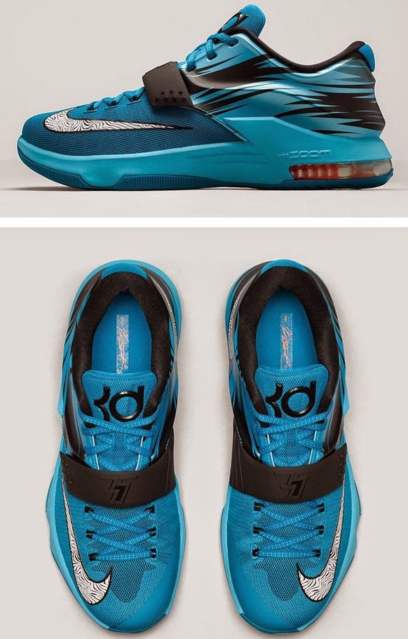 kd 7 blue and green