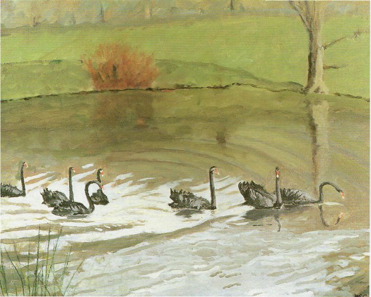 winston churchill painting picture