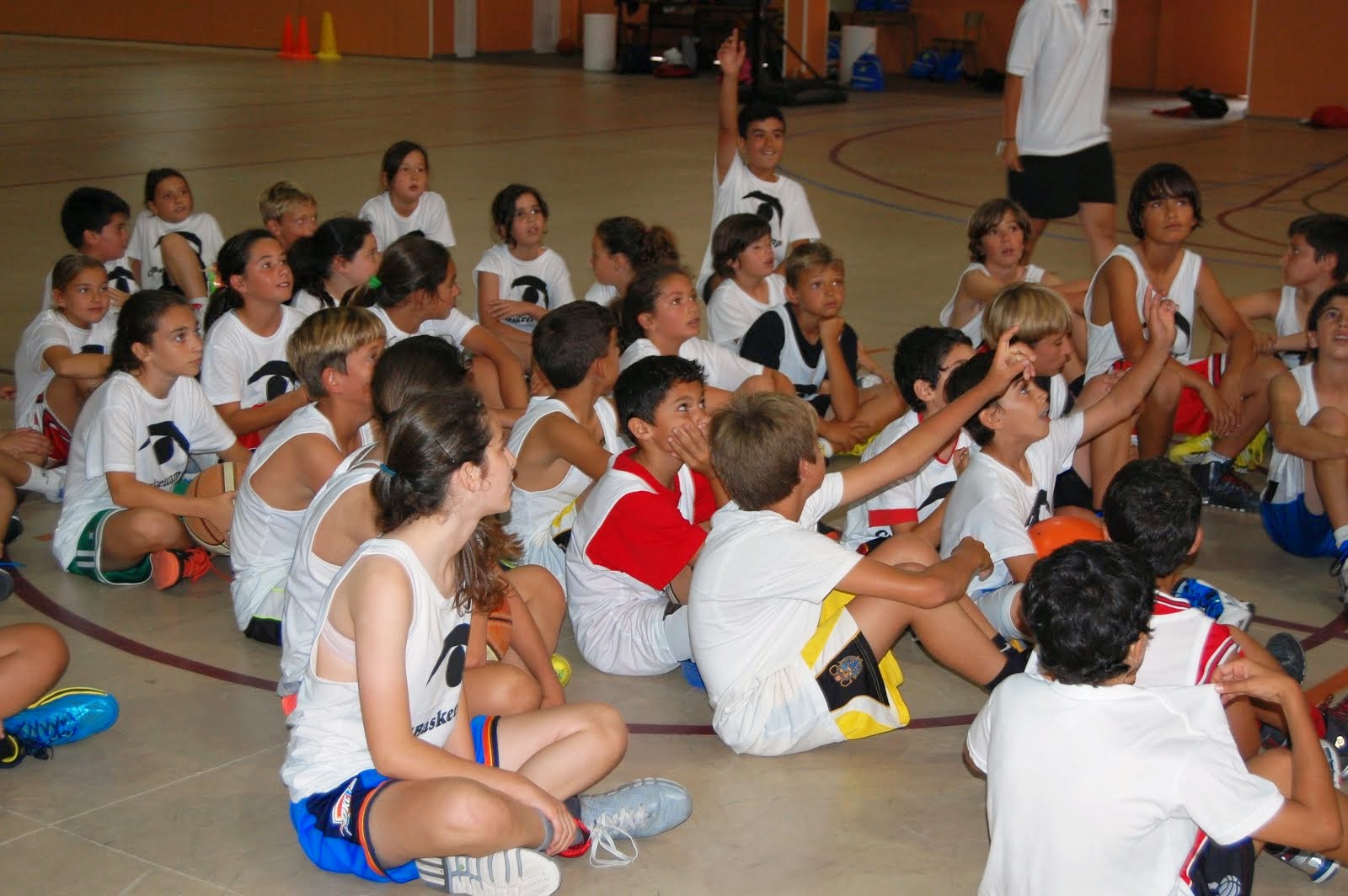 CEBasketcamp Kids Tenerife 2014 Video 1º Entreno Táctica Ind