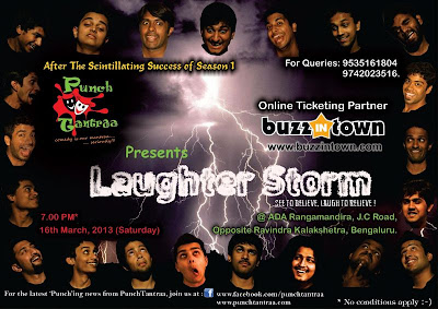 Laughter Storm in Bangalore