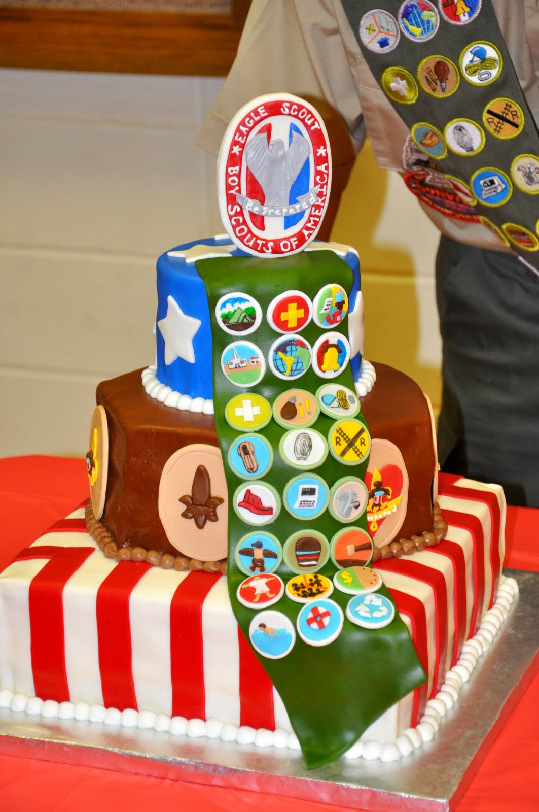 Sweet Cakes Eagle Scout Cake