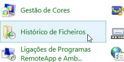Como ativar o histórico de arquivos do Windows 8 Como ativar o histórico de arquivos do Windows 8