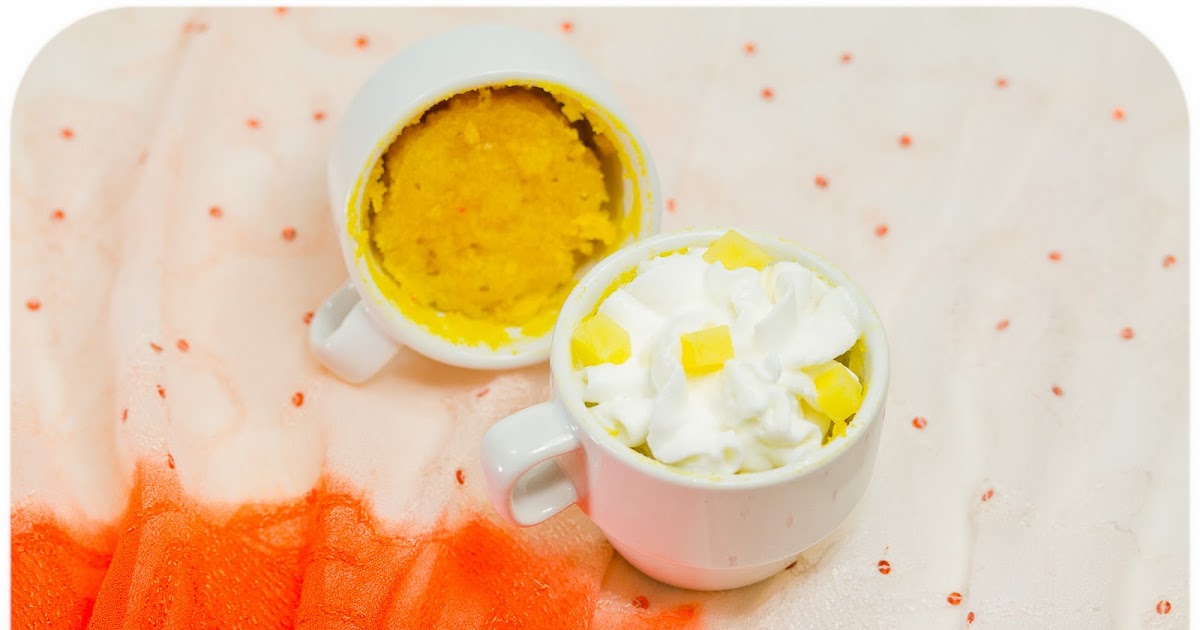 Pineapple Mug cake Sound'spicy