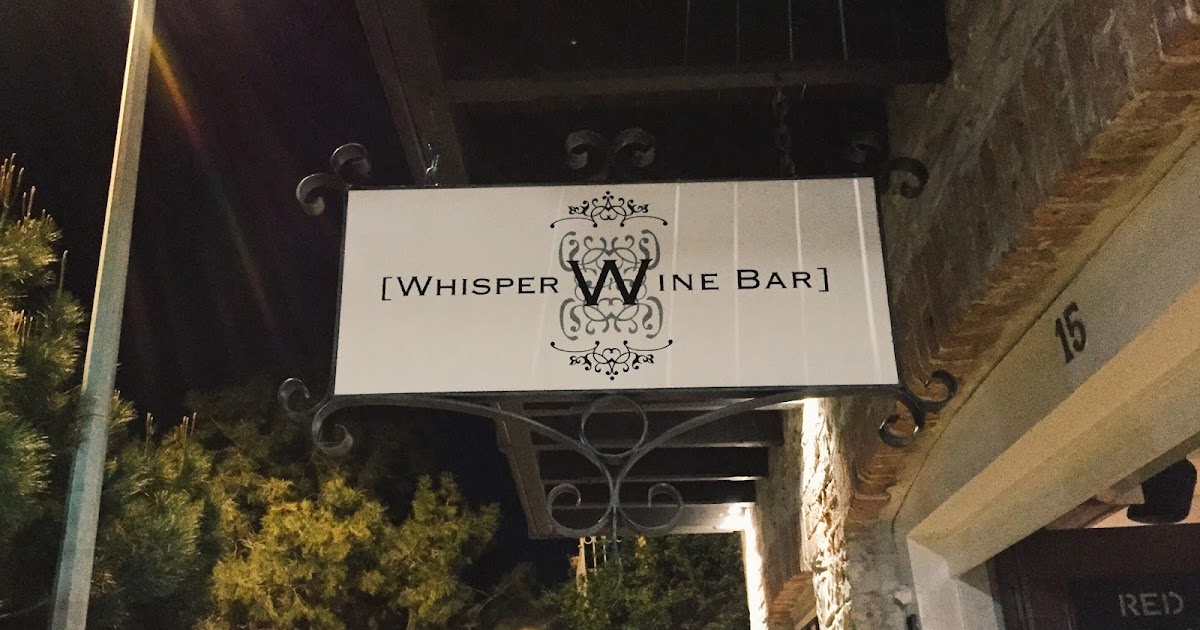 Small Bar Experience Whisper Wine Bar Essex Street, Fremantle