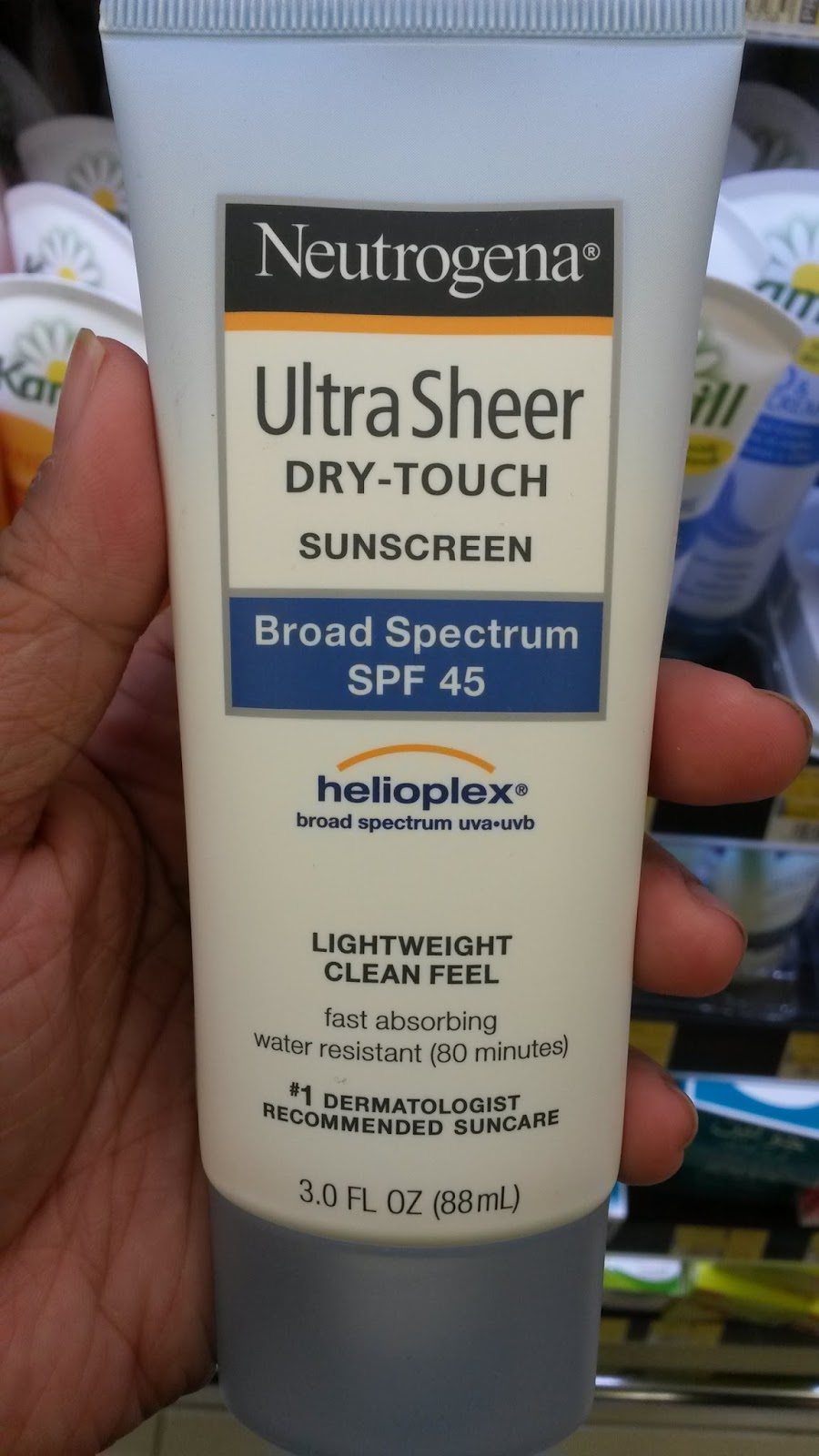 Neutrogena Ultra Sheer Dry-Touch Sunscreen SPF 45: Review and ...