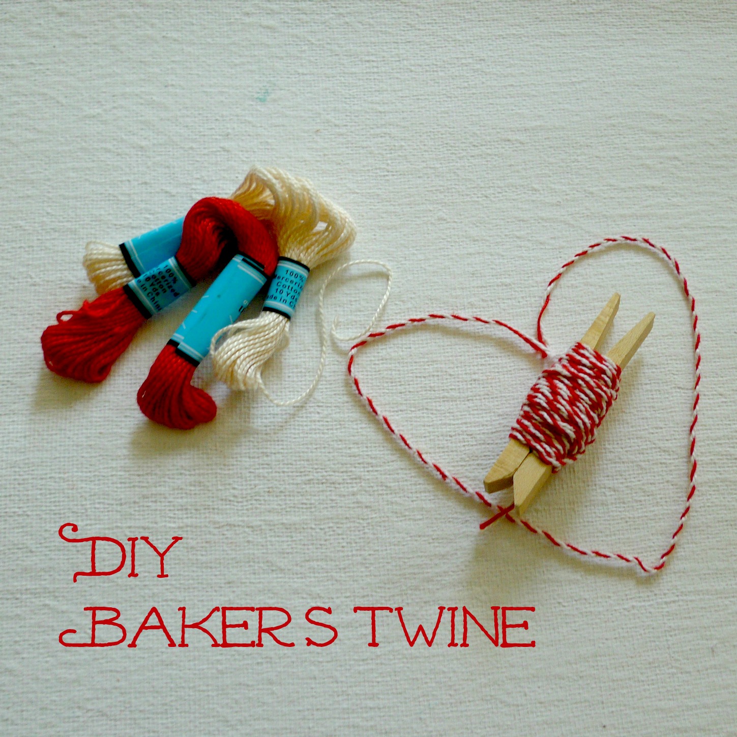 Novelty and Chevron DIY Baker's Twine!