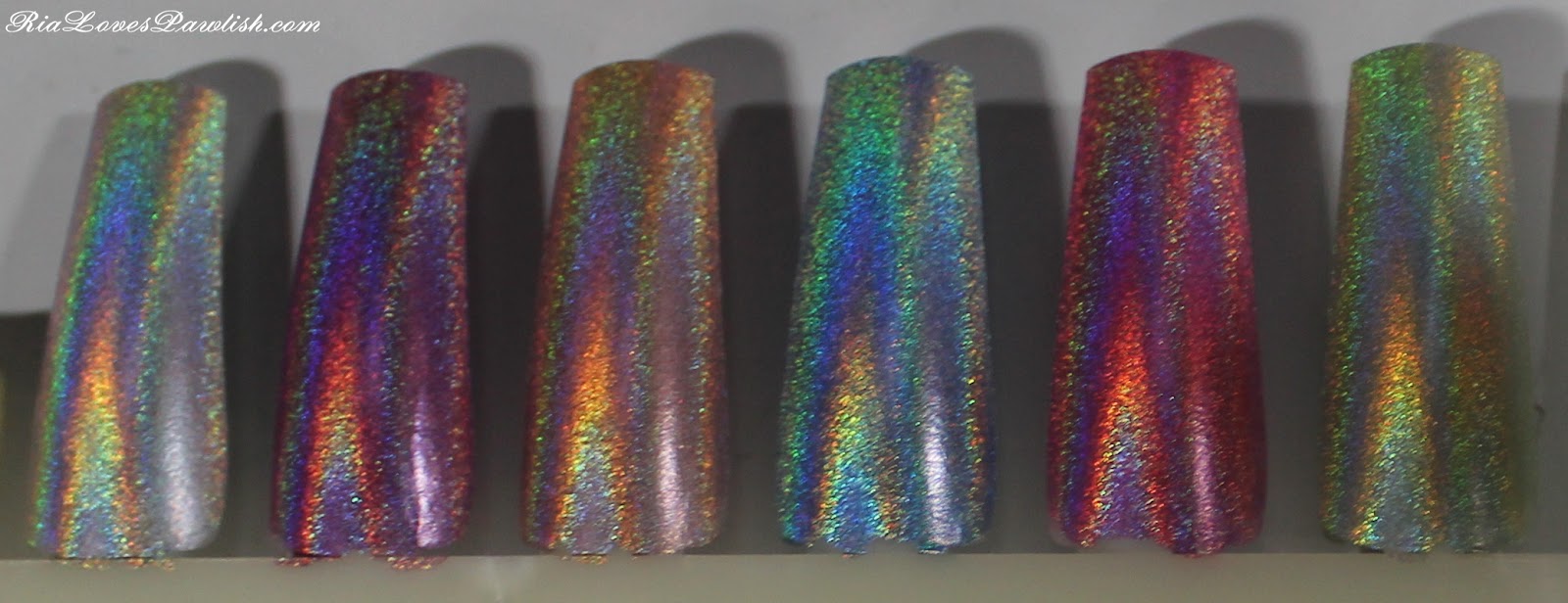 Color Club Holographic Silver Polish - wide 10