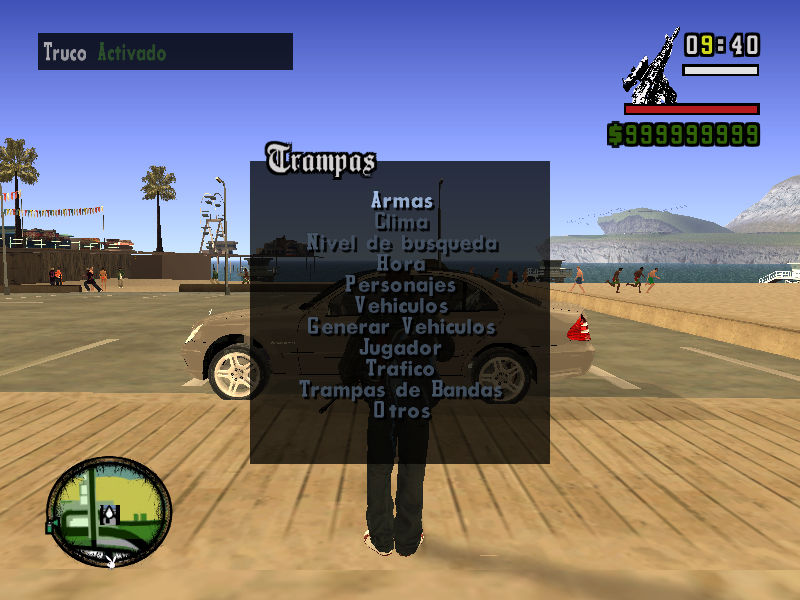 Cleo menu de trucos para gta sa Descargar Gta San Andreas