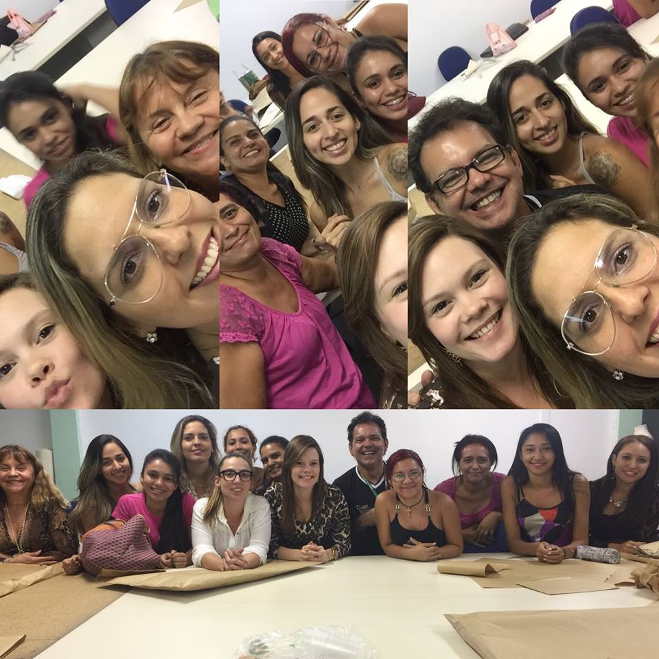 turma do curso moda praia