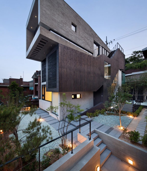 HHouse Rumah Modern Korea Majalah Rumah