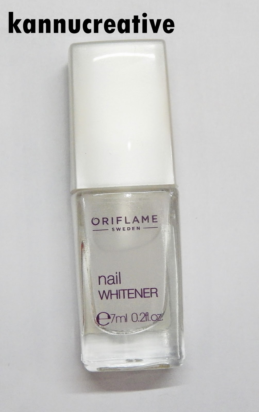Oriflame Nail Whitener: Review + Swatch + Demo + Results