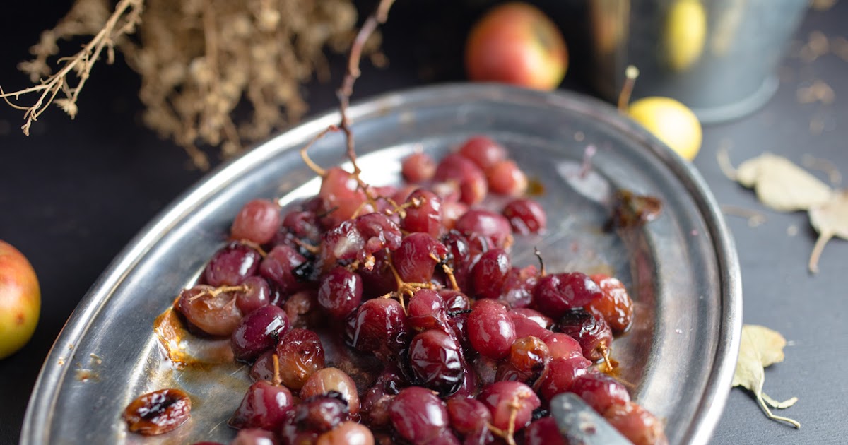 The Hungry Excavator Roasted Grape Sauce Recipe