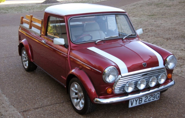 On the Road With Zoom: 1969 Mini Cooper S Pickup Truck