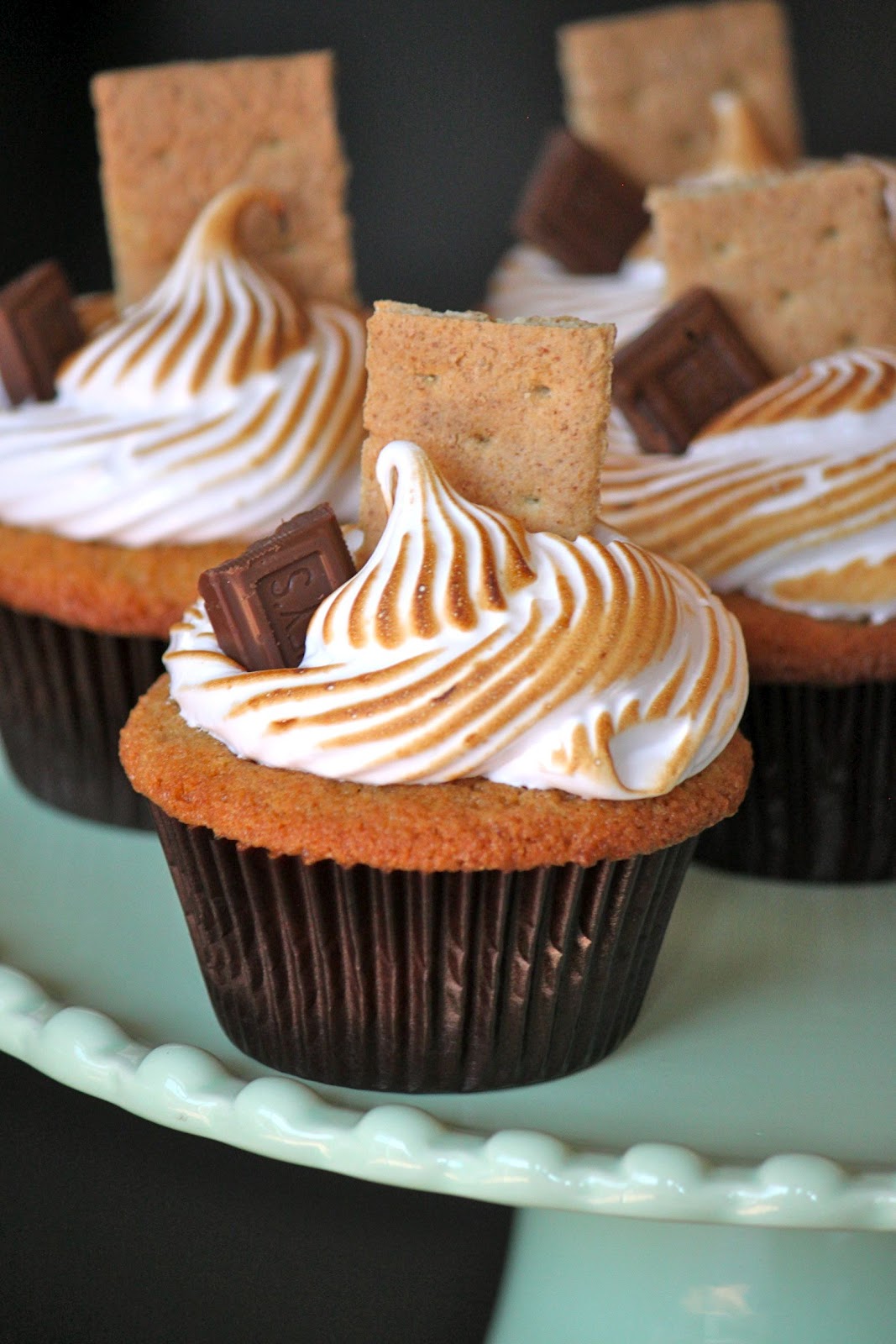 Baked Perfection S�mores Cupcakes