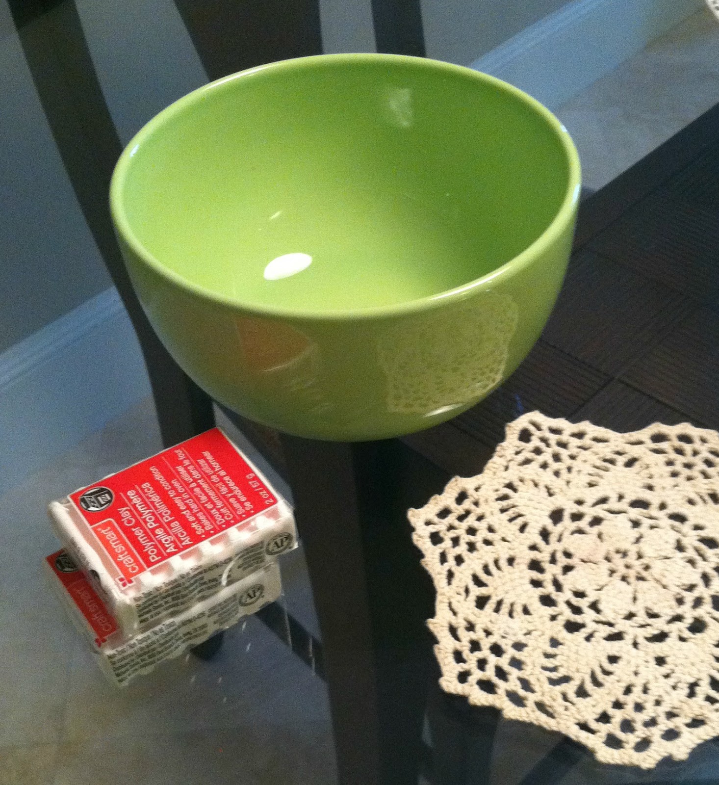 Lucky Sparkle DIY Lace Bowl