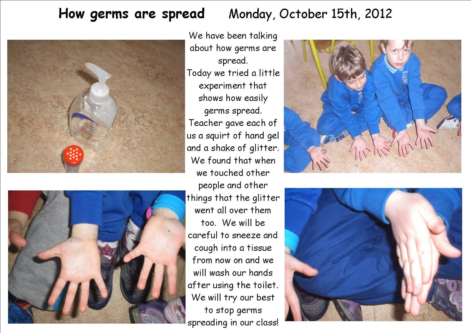 How germs are spread How germs are spread