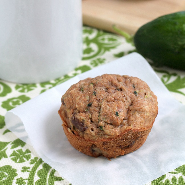 Mix it Up Zucchini Raisin Muffins