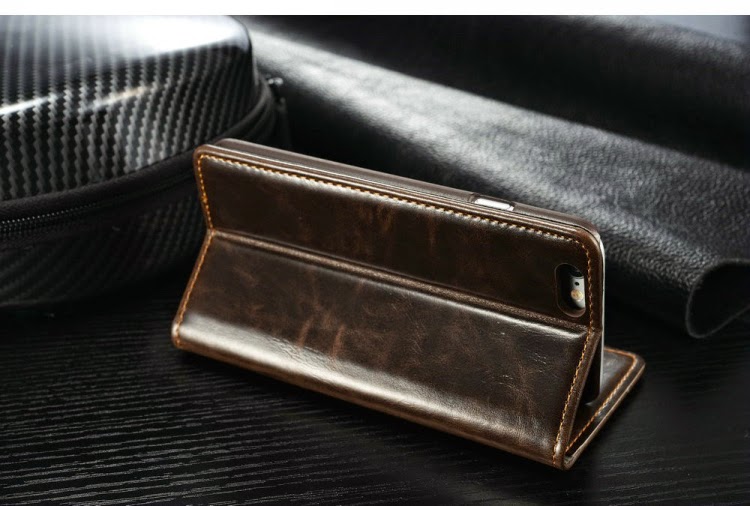 Stand Leather Case Wallet Design