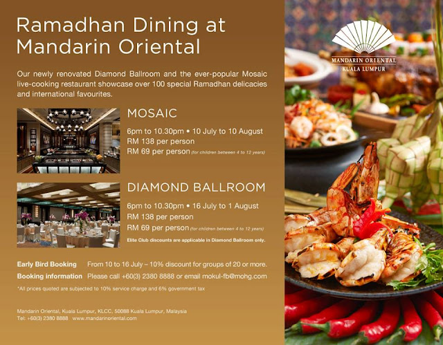 Ramadhan 2021 oriental mandarin buffet