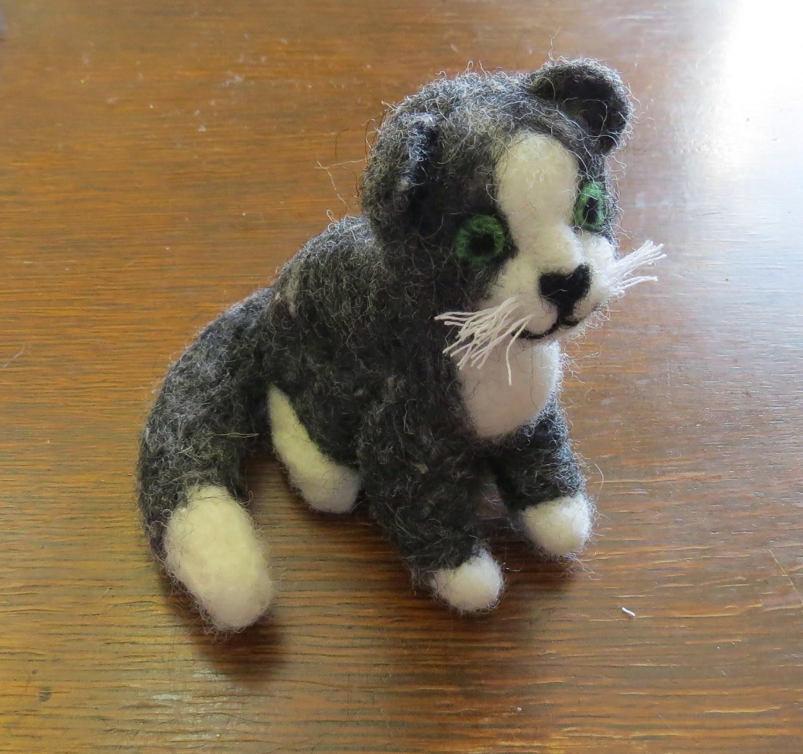 Natalia's Fine Needlework My first try in Needle felting