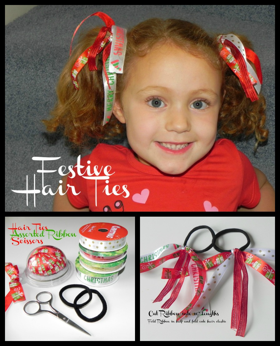 Christmas Hair Ties {Tutorial} Samelia's Mum