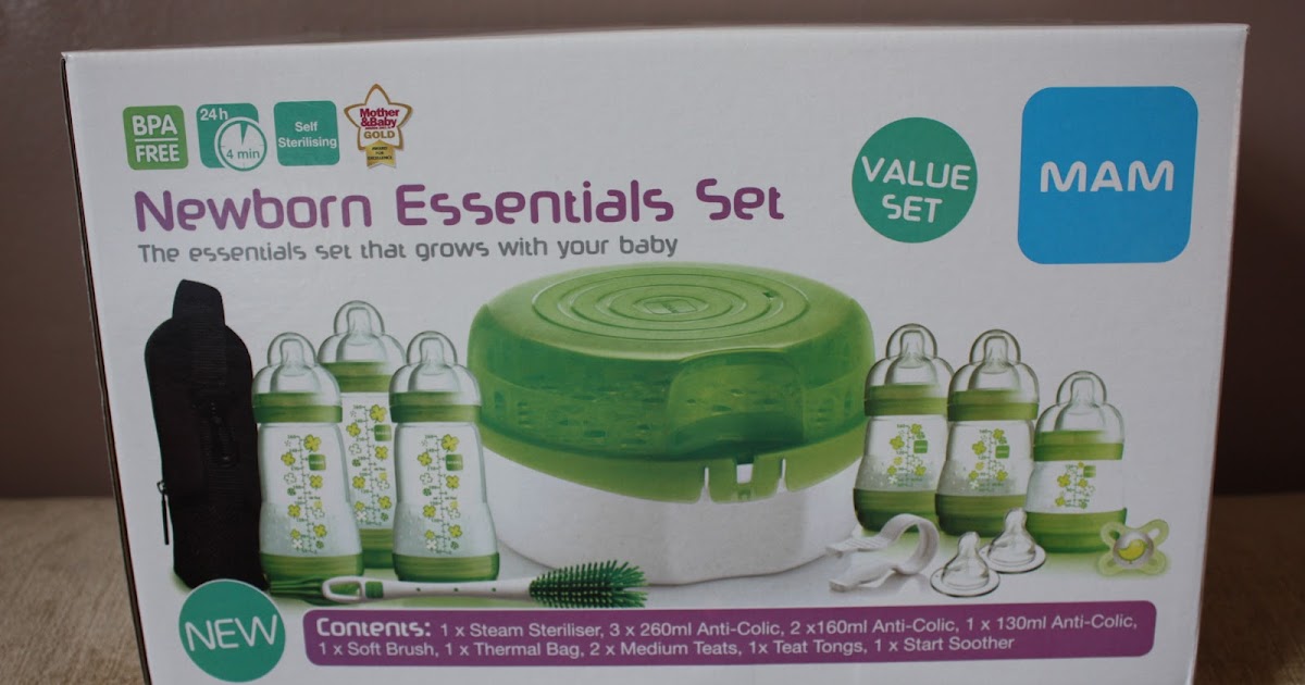 mam steriliser set